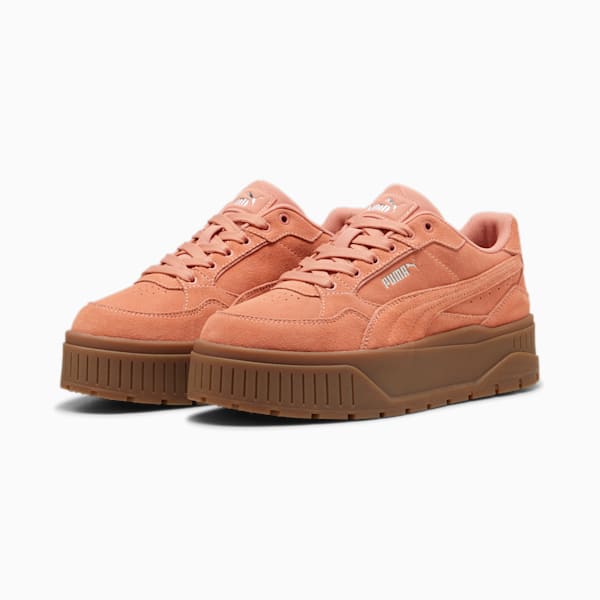 Karmen II Idol Suede Sneakers Women, Deeva Peach-Deeva Peach, extralarge