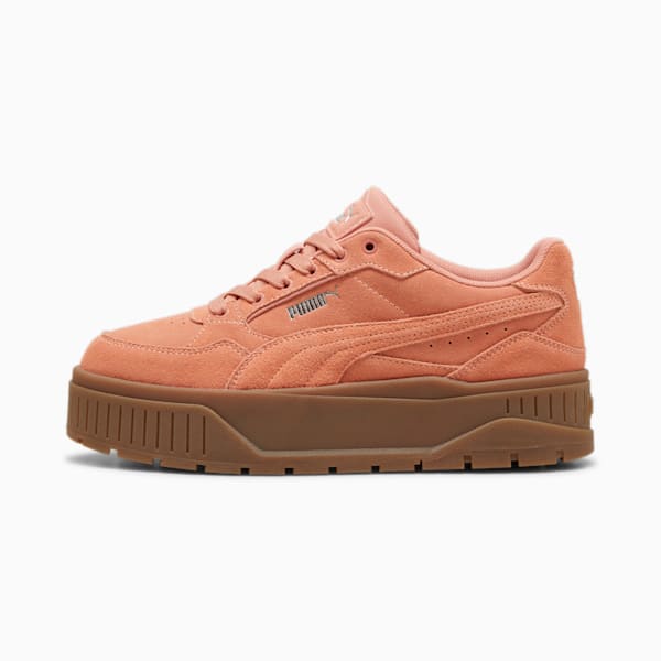 Karmen II Idol Suede Sneakers Women, Deeva Peach-Deeva Peach, extralarge