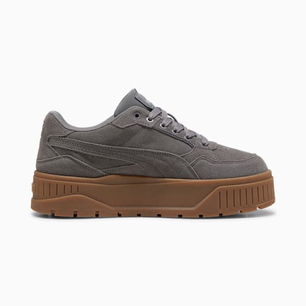 Grey puma platform sneakers on sale