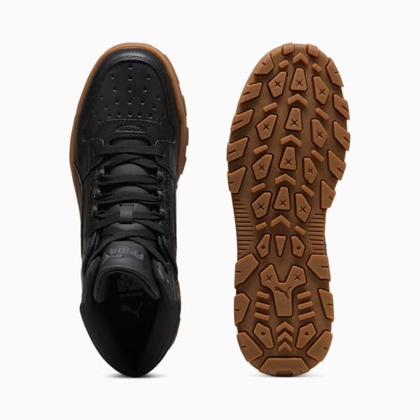 Sneakers Rebound Abrupt Homme, PUMA Black-Shadow Gray-Bronze, extralarge