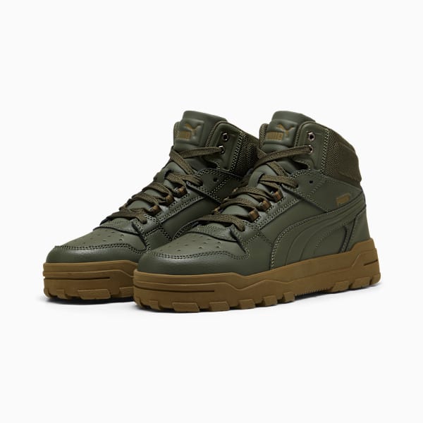 Rebound Abrupt Men's Sneakers, Dark Olive-Wild Willow-Bronze, extralarge
