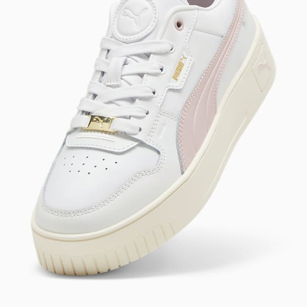 Carina Street Lux Sneakers Women, PUMA White-Mauve Mist-PUMA Gold, extralarge