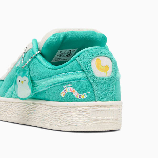 PUMA x SQUISHMALLOWS Suede XL Winston Big Kids' Sneakers, Warm White-Alpine Snow-Elektro Pool, extralarge