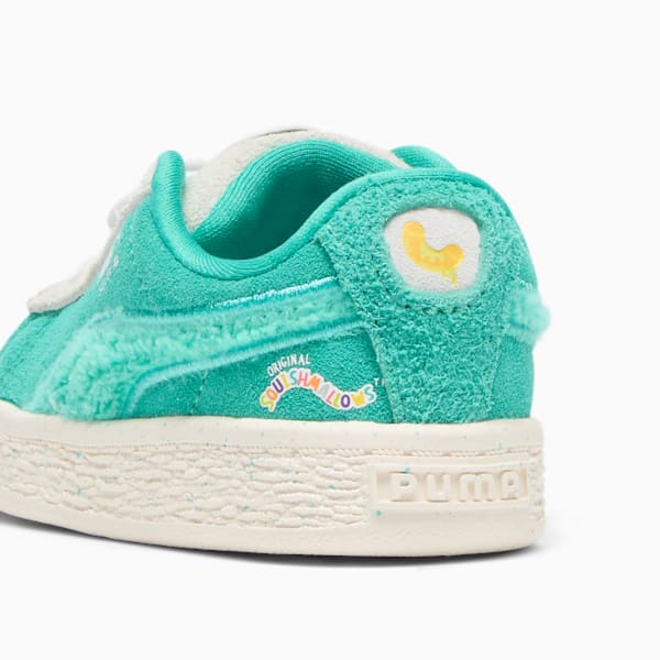 PUMA x SQUISHMALLOWS Suede XL Winston Toddlers' Sneakers, Warm White-Alpine Snow-Elektro Pool, extralarge