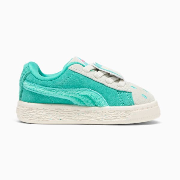 PUMA x SQUISHMALLOWS Suede XL Winston Toddlers' Sneakers, Warm White-Alpine Snow-Elektro Pool, extralarge