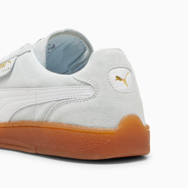 Super Team Suede Sneakers, Бананки черные Puma, extralarge