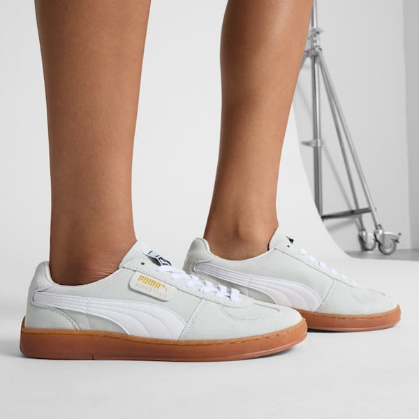 Super Team Suede Sneakers, Blue Skies-PUMA White-Gum, extralarge