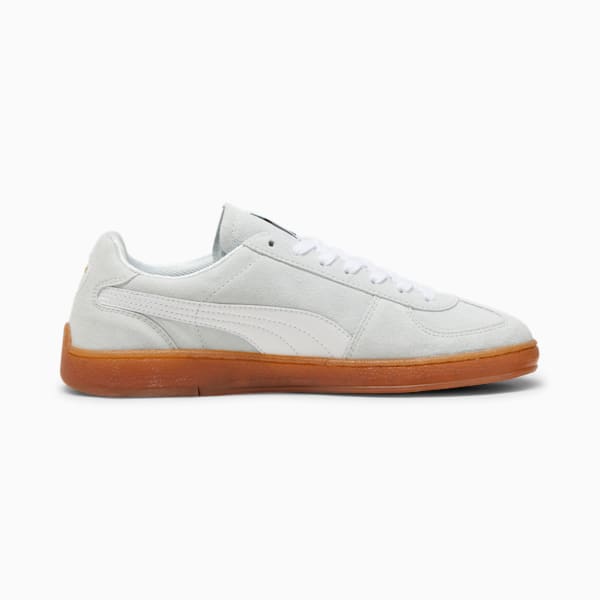 Puma Super Team Suede Sneakers Blue Skies White Gum 8.5