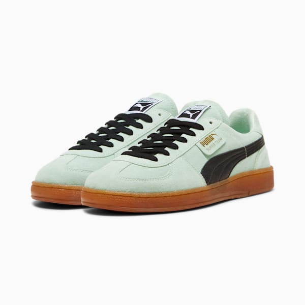 Super Team Suede Sneakers, Fresh Mint-PUMA White-Gum, extralarge