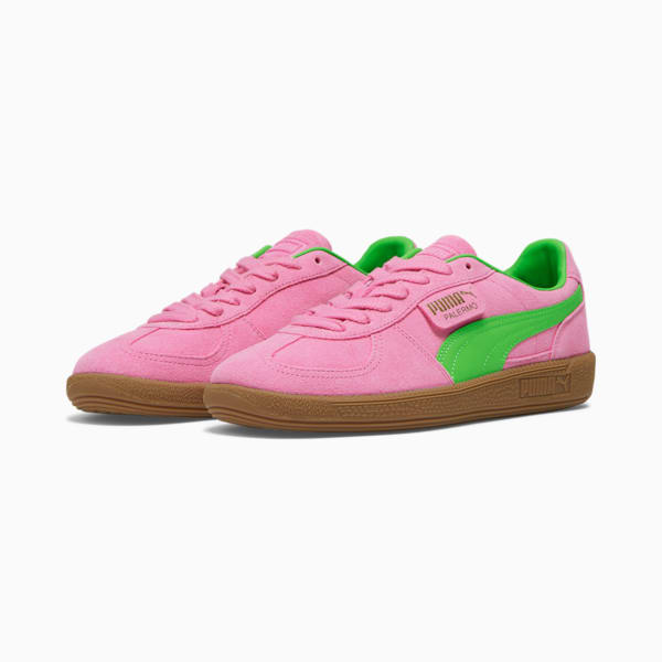 Tenis Palermo, Pink Delight-PUMA Green-Gum, extralarge