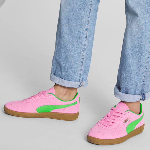 Tenis Palermo, Pink Delight-PUMA Green-Gum, extralarge