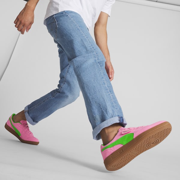 Tenis Palermo, Pink Delight-PUMA Green-Gum, extralarge