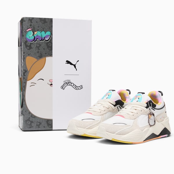 PUMA x SQUISHMALLOWS RS-X Cam Women's Sneakers, Warm White-Alpine Snow-Lemon Meringue, extralarge