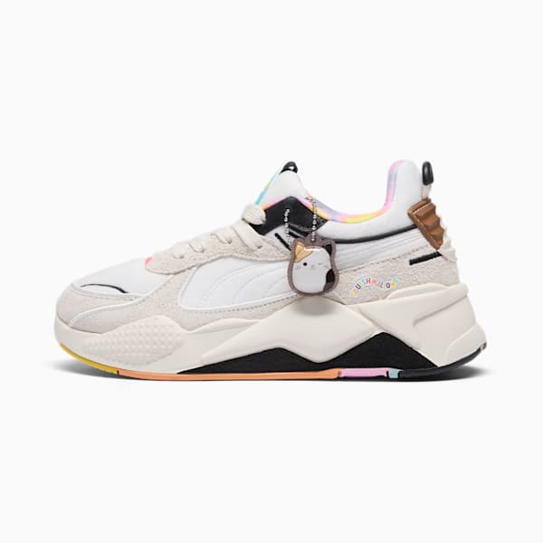 PUMA x SQUISHMALLOWS RS-X Cam Women's Sneakers, Warm White-Alpine Snow-Lemon Meringue, extralarge