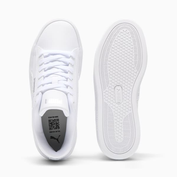 Smash v3 Platform Women's Sneakers, Стильная спортивная юбка-шорты от puma, extralarge