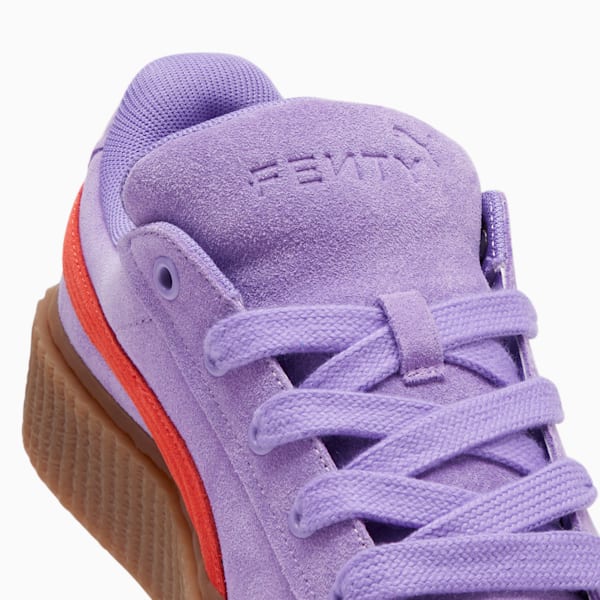 Tenis Adolescente FENTY x PUMA Creeper Phatty, Lavender Alert-Burnt Red-Gum, extralarge