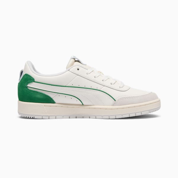 Premier Court Archive Men's Sneakers, Warm White-Archive Green, extralarge