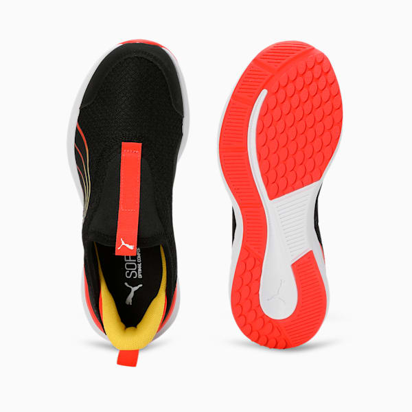 Kruz ProFoam Ease In Youth Running Shoes, PUMA Black-Redmazing, extralarge-IND