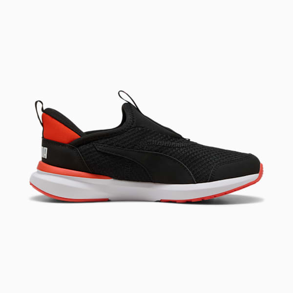 キッズ クルーズ プロフォーム イーズイン スニーカー 22-25cm, PUMA Black-Redmazing, extralarge-JPN