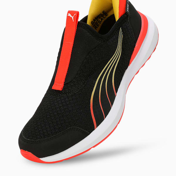 Kruz ProFoam Ease In Youth Running Shoes, PUMA Black-Redmazing, extralarge-IND