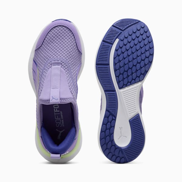 Kruz ProFoam SLIPTECH™ Big Kids' Running Shoes, Lavender Alert-Lapis Lazuli, extralarge