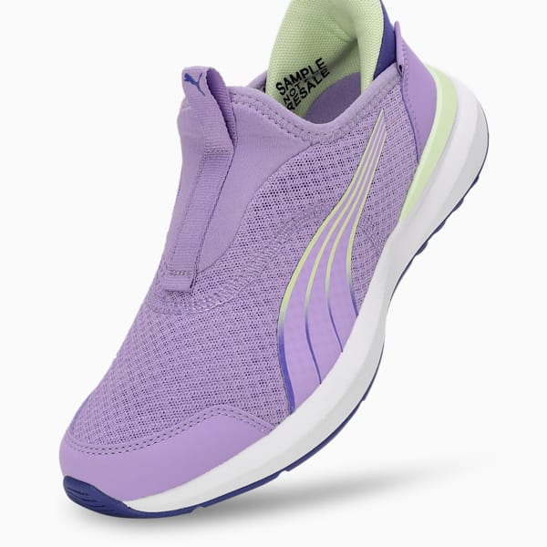 Kruz ProFoam Ease In Youth Running Shoes, Lavender Alert-Lapis Lazuli, extralarge-IND