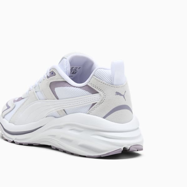 Hypnotic LS Women's Sneakers, Silver Mist-PUMA White-Pale Plum, extralarge