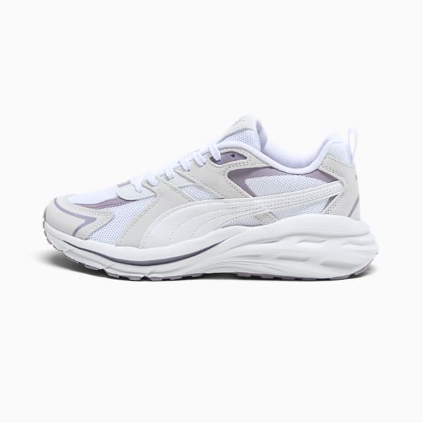 Hypnotic LS Women's Sneakers, Silver Mist-PUMA White-Pale Plum, extralarge