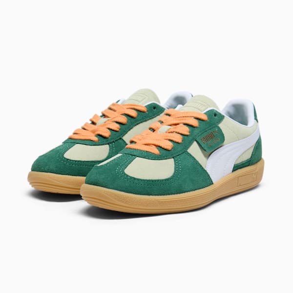 Zapatillas Palermo para mujer, Pistachio Green-Vine-Gum, extralarge
