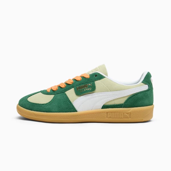 Zapatillas Palermo para mujer, Pistachio Green-Vine-Gum, extralarge
