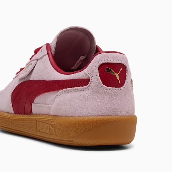 Zapatillas Palermo para mujer, Rose Mauve-Dark Crimson, extralarge