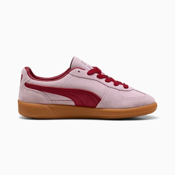 Zapatillas Palermo para mujer, Rose Mauve-Dark Crimson, extralarge