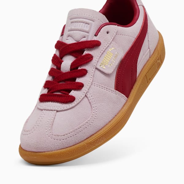 Zapatillas Palermo para mujer, Rose Mauve-Dark Crimson, extralarge