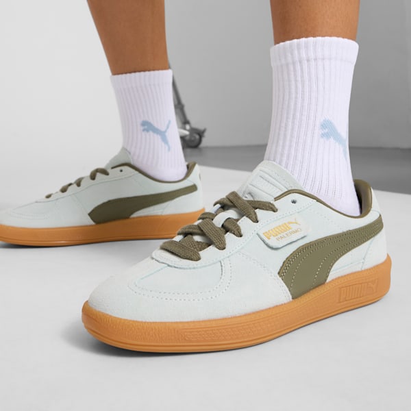 Zapatillas Palermo para mujer, Peaceful Blue-Loden Green, extralarge