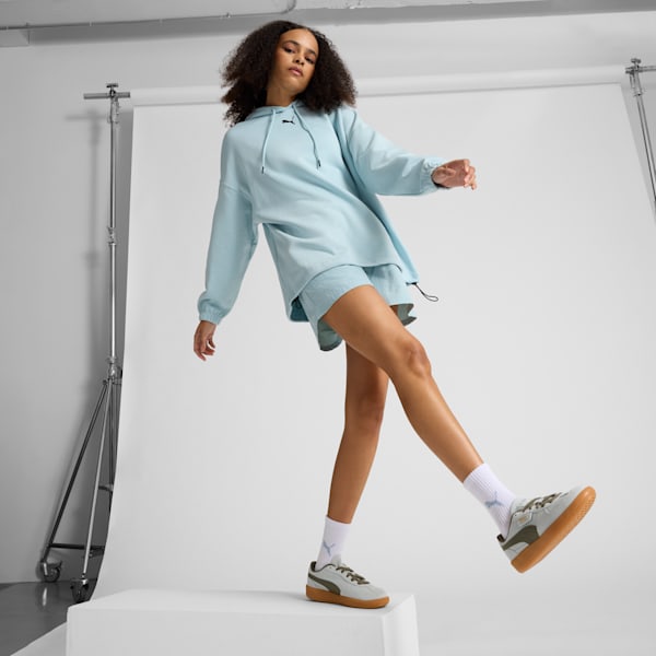 Palermo Women's Sneakers, Peaceful Blue-Loden Green, extralarge