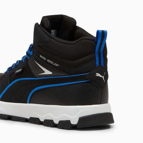 Tenis juvenil Evolve Trail, PUMA Black-Hyperlink Blue, extralarge