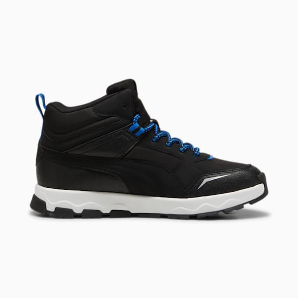 Tenis juvenil Evolve Trail, PUMA Black-Hyperlink Blue, extralarge