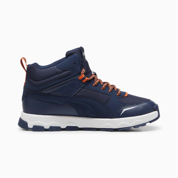 Evolve Trail Big Kids' Sneakers, Club Navy-Maple Syrup, extralarge