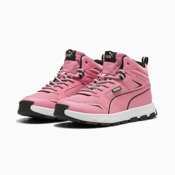 Evolve Trail Big Kids' Sneakers, Mauved Out-PUMA Black-PUMA Silver, extralarge