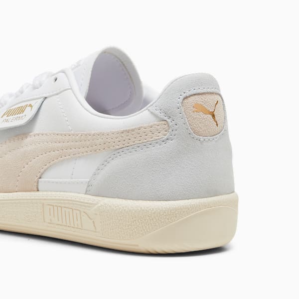 Palermo Leather Women's Sneakers, PUMA White-Rosebay-Sugared Almond, extralarge