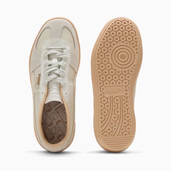 Tenis de cuero para mujer Palermo, Warm White-Alpine Snow-Cashew, extralarge