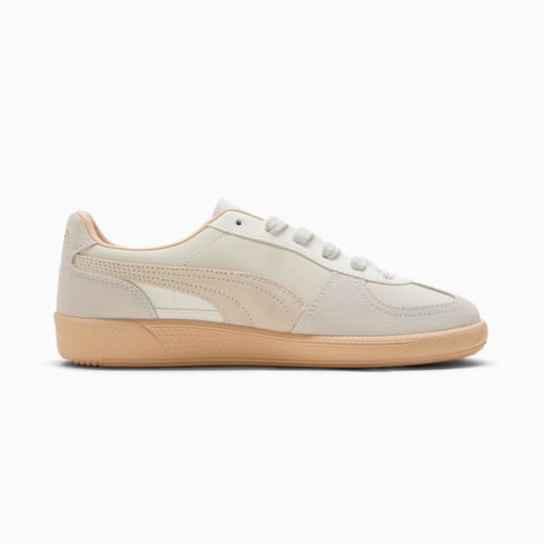 Palermo Leather Women's Sneakers, Warm White-Alpine Snow-Cashew, extralarge