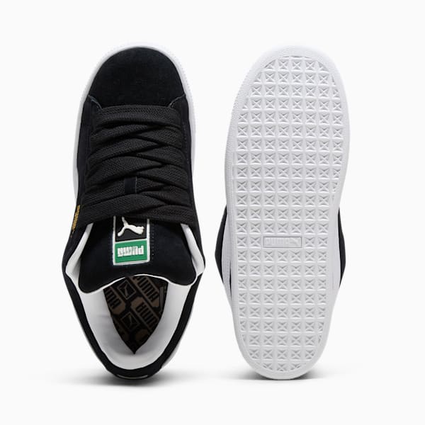 Tenis para mujer Suede XL, PUMA Black-PUMA White, extralarge