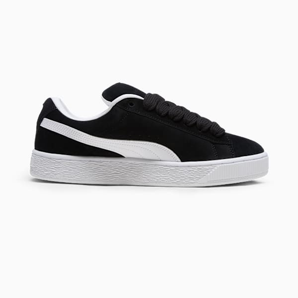 Tenis Suede XL para mujer, PUMA Black-PUMA White, extralarge