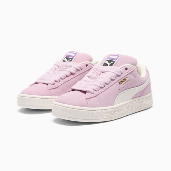 Purple puma suede platform best sale