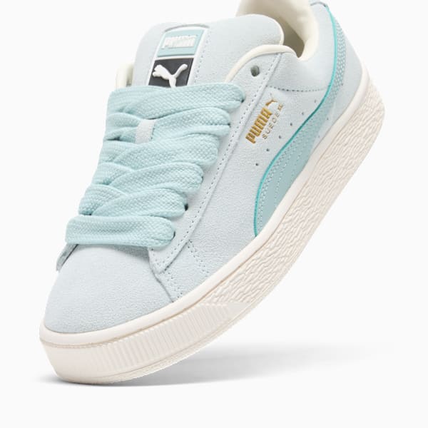 Sneakers Suede XL Femme, Dewdrop-Warm White, extralarge