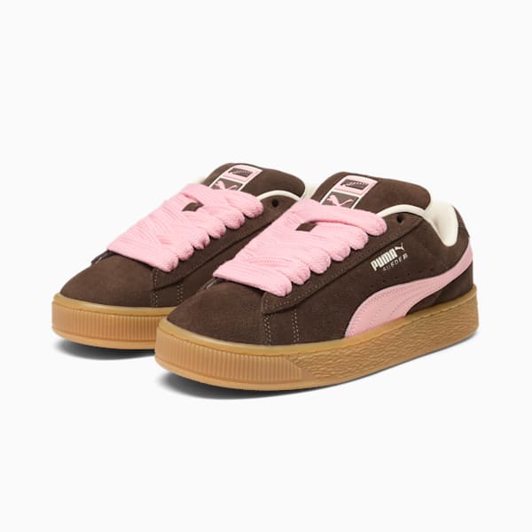 Peach suede outlet pumas