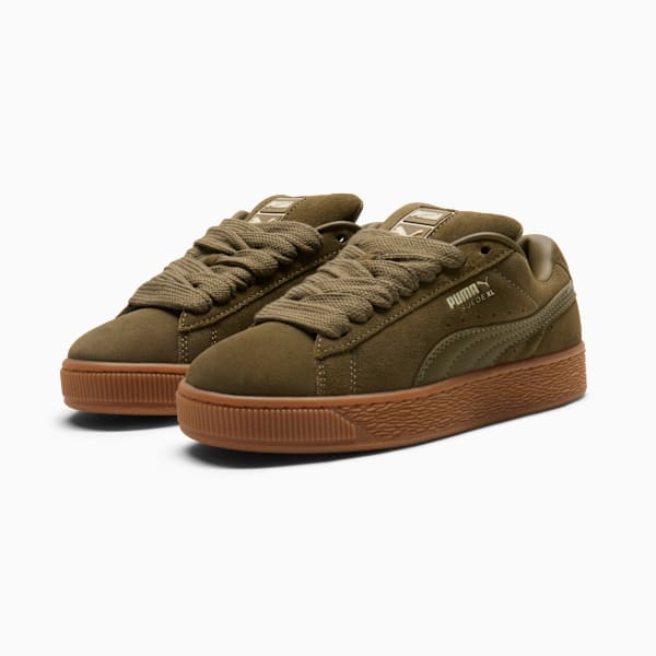 Tenis Suede XL para mujer, Wild Willow-Wild Willow-Sugared Almond, extralarge