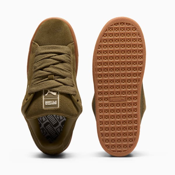 Tenis Suede XL para mujer, Wild Willow-Wild Willow-Sugared Almond, extralarge