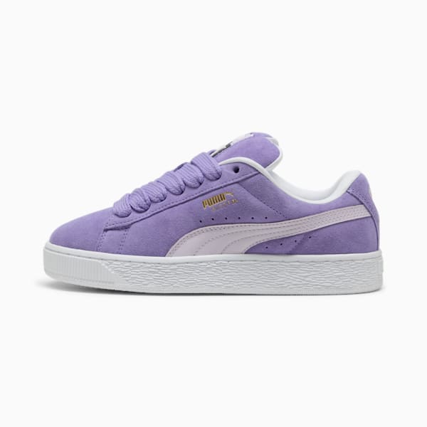 Tenis para mujer Suede XL, Lavender Alert-Lilac Frost-PUMA White, extralarge